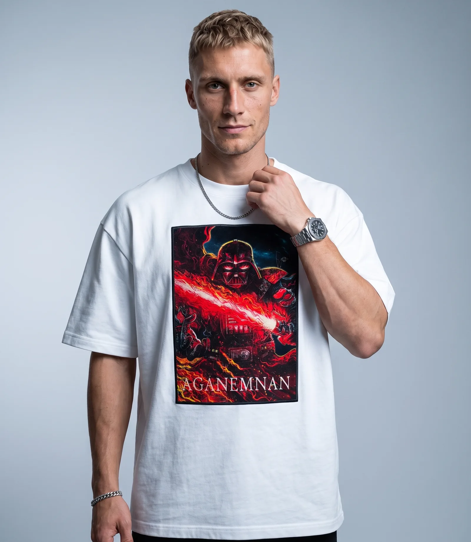 Футболка ВЕЙДЕР — белая